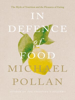 cover image of In Defence of Food